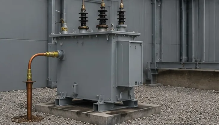 Earthing / grounding transformer