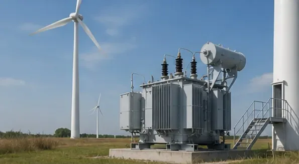 Wind turbine transformer